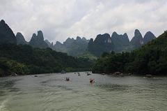 574-Guilin,fiume Li,14 luglio 2014